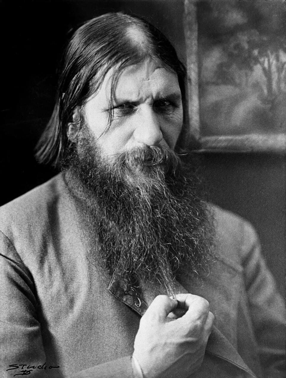Portrait of Grigori Rasputin
